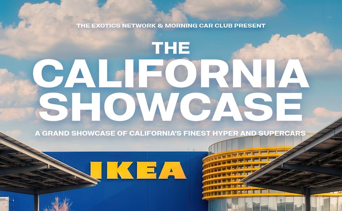 California Showcase Car Show partial flyer May 2026